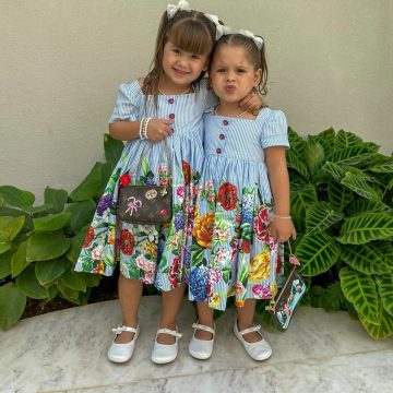 Virginia publica foto das filhas com roupas combinando: ‘As divas’
