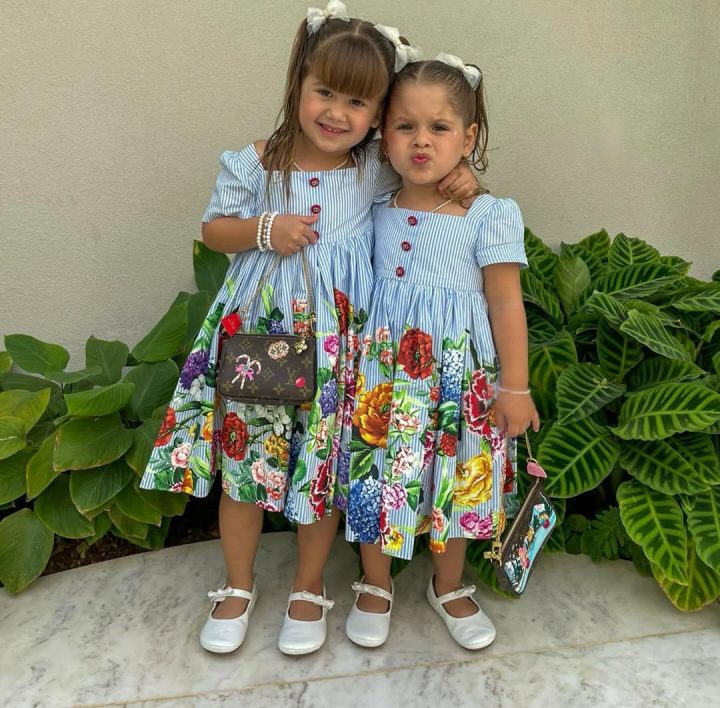 Virginia publica foto das filhas com roupas combinando: ‘As divas’