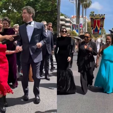 Estreia de Agente Secreto leva frevo ao tapete vermelho de Cannes; veja vídeo