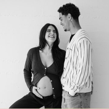 Giovanna Buscacio compartilha primeira foto de neta de Ronaldinho Gaúcho