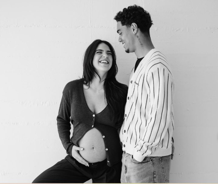 Giovanna Buscacio compartilha primeira foto de neta de Ronaldinho Gaúcho