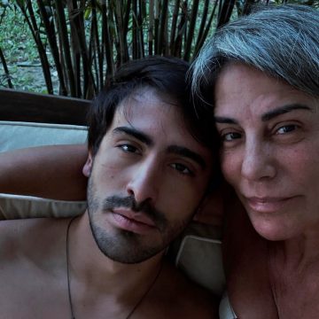 Gloria Pires posta fotos da família e filho caçula chama atenção: ‘Lindo demais’