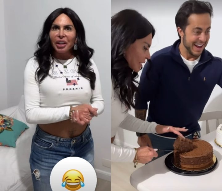 Gretchen celebra 66 anos com festa em família e bolo simples; veja fotos