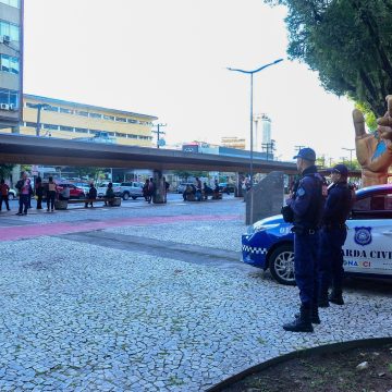 Guarda Municipal reforça segurança no Comércio em horário de pico