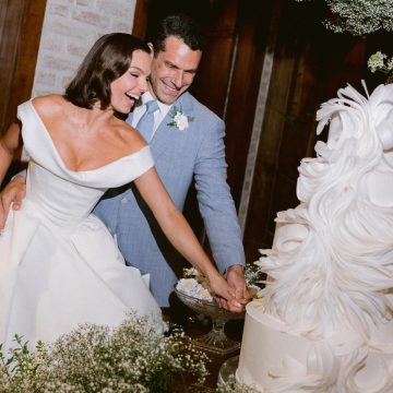 Bolo de casamento de Isis Valverde e Marcos Buaiz custou mais de R$ 10 mil; saiba detalhes