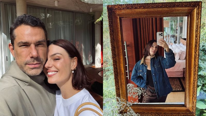 Isis Valverde curte momento romântico com o Marcus Buaiz em refúgio na natureza