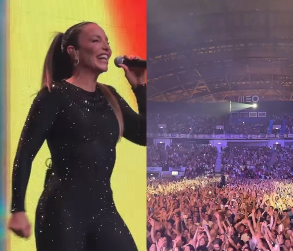 Carnaval em Lisboa! Ivete Sangalo encerra turnê em Portugal com show apoteótico; assista