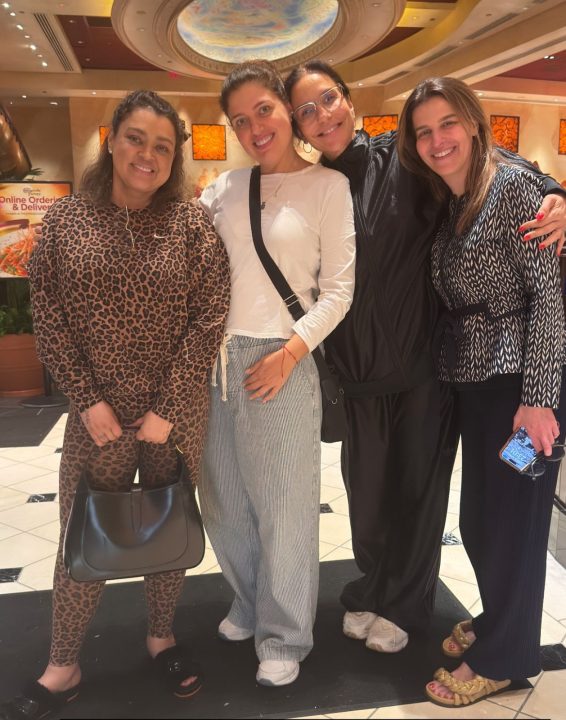 Preta Gil recebe visita de Ivete Sangalo nos Estados Unidos: ‘Sempre juntas’