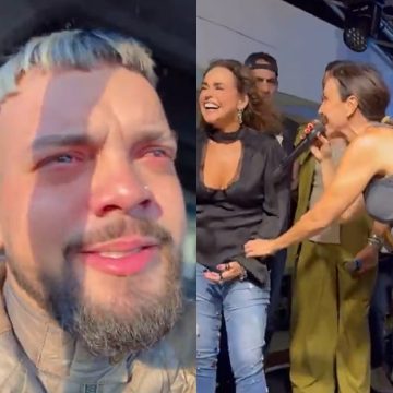 Dono do hit “Do Pau Miúdo Não” chora após Ivete Sangalo cantar sua música em festa de aniversário