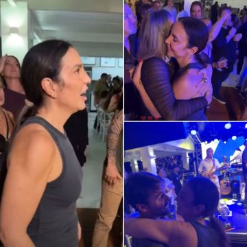 Ivete Sangalo comemora aniversário com festa entre amigos no Rio Vermelho; veja vídeo