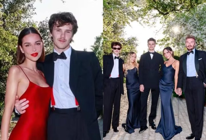 Nora brasileira de David Beckham mostra festa de 50 anos do ex-jogador