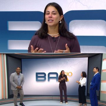Jéssica Senra se emociona ao participar do Bahia Meio Dia: ‘Que saudade!’