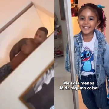 Leo Santana tenta mudar look de Liz para o cinema e vídeo viraliza; assista
