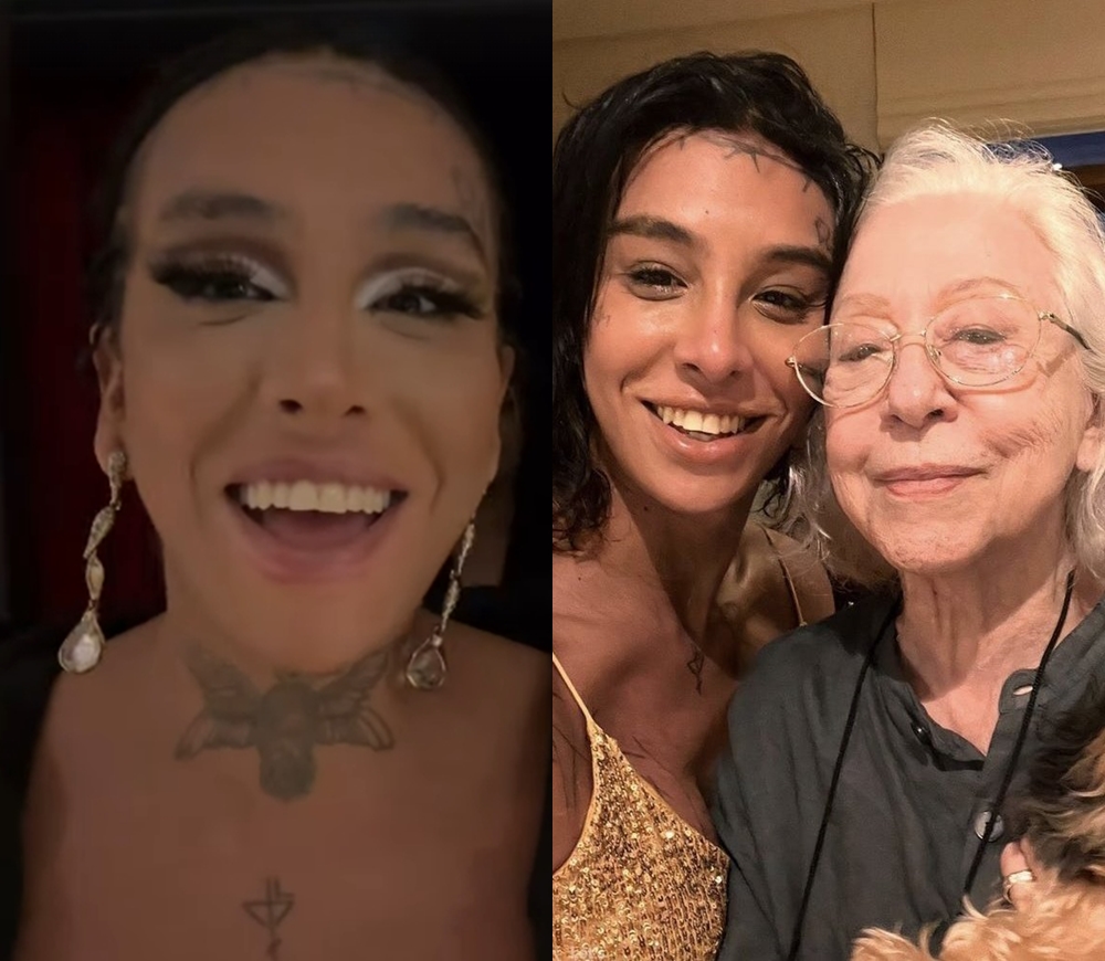 Linn da Quebrada surge emocionada após assistir filme ‘Vitória’: ‘Orgulhosa’