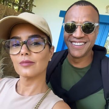 Denilson e Luciele Di Camargo se despedem de Trancoso após mini lua de mel: ‘Foi bom enquanto durou’