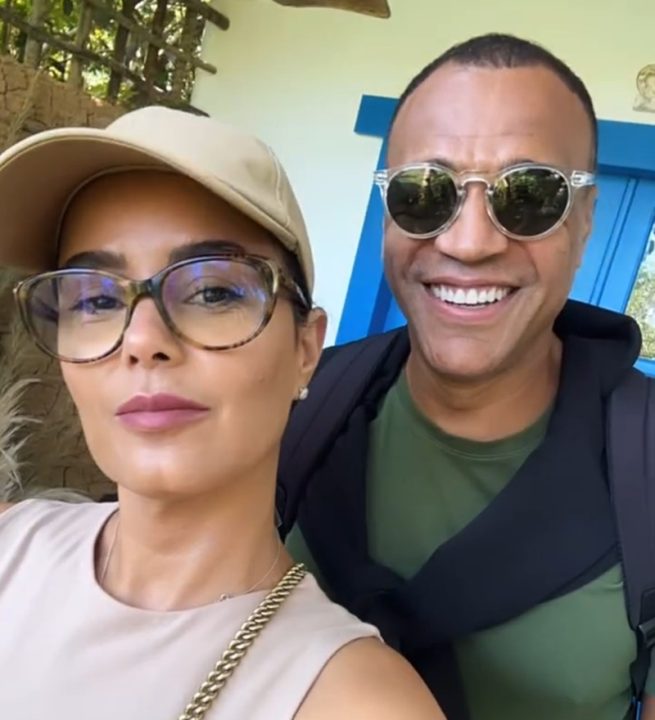 Denilson e Luciele Di Camargo se despedem de Trancoso após mini lua de mel: ‘Foi bom enquanto durou’