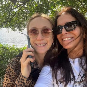 Malu Mader surge em passeio no Rio com colega atriz do grupo de ‘melhores amigas’: ‘Nós duas pra sempre’