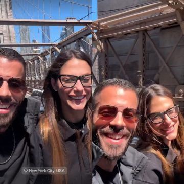 Mari Gonzalez e Pipo Marques curtem viagem romântica em Nova York