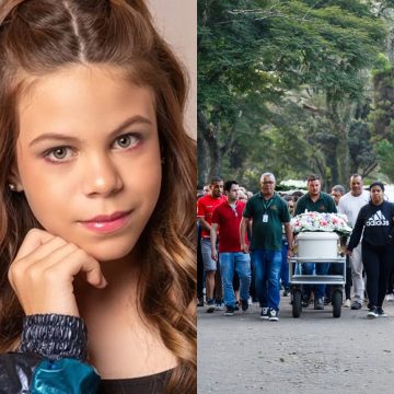 Último adeus à atriz mirim Millena Brandão emociona familiares e amigos
