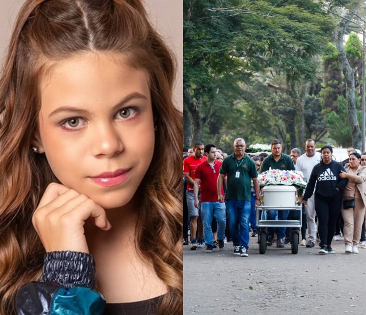 Último adeus à atriz mirim Millena Brandão emociona familiares e amigos