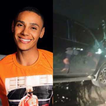 Influenciador Ney Lima sofre acidente de carro na BR-116; PRF investiga o caso