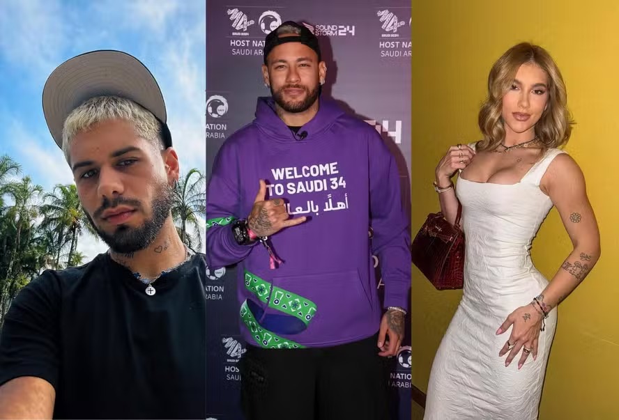 Neymar, Virgínia Fonseca e Zé Felipe são os maiores influenciadores do Brasil, revela pesquisa