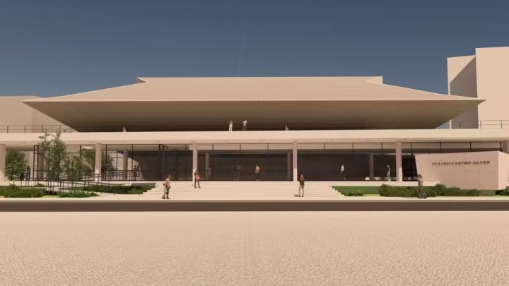 Obra de requalificação do Teatro Castro Alves está 25% concluída; veja imagens do projeto