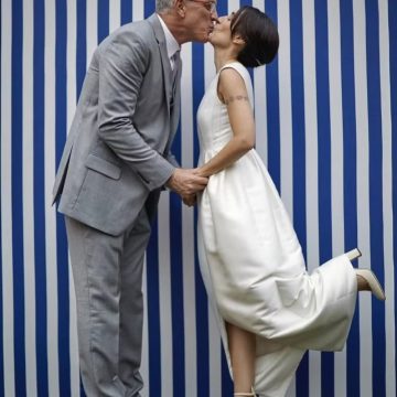 Esposa de Pedro Bial celebra 10 anos de casamento com o apresentador: ‘Amor e sorte’