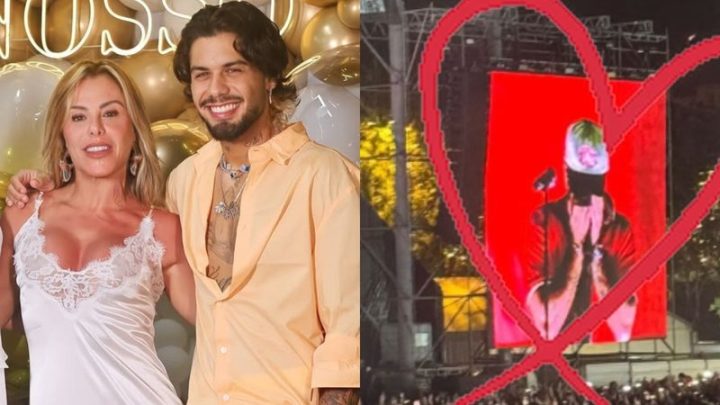 Poliana Rocha se manifesta após Zé Felipe chorar em show: ‘ Você é muito especial’