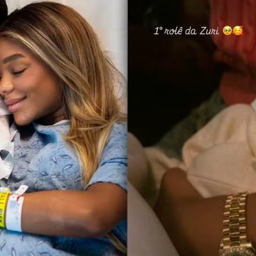 Brunna Gonçalves e Ludmilla saem pela primeira vez com filha onze dias após o parto: ‘Primeiro rolê’
