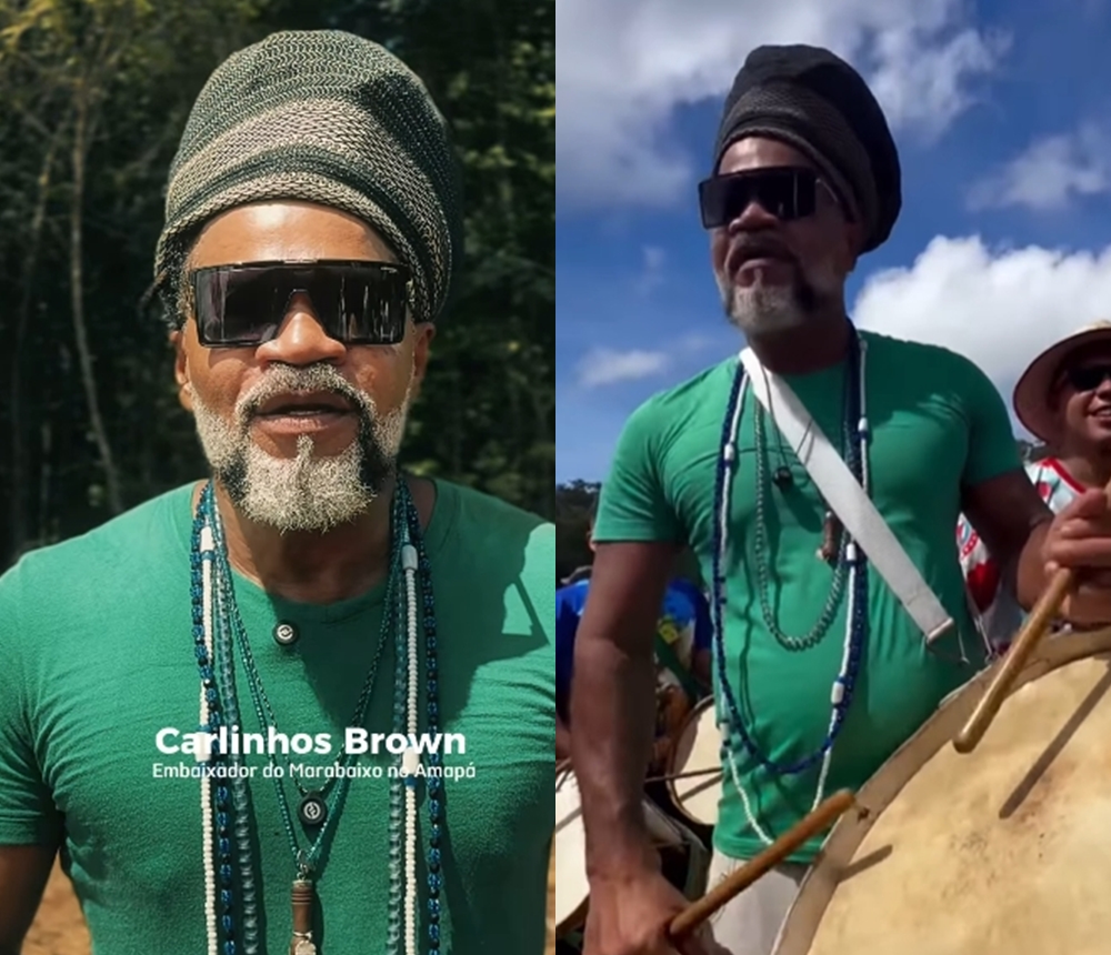 No Amapá, Carlinhos Brown celebra raízes africanas do marabaixo: ‘Cultura que cura’