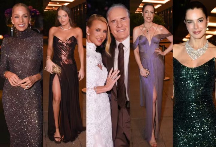 Veja quem foi eleita a mais bem-vestida do casamento de Roberto Justus e Ana Paula Siebert