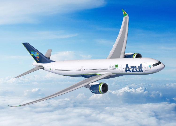 Azul começa a operar em junho a nova rota que liga Recife a Madrid