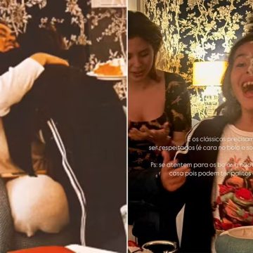 Nos EUA, Preta Gil curte festinha de aniversário de Nino, caçula de Bela Gil