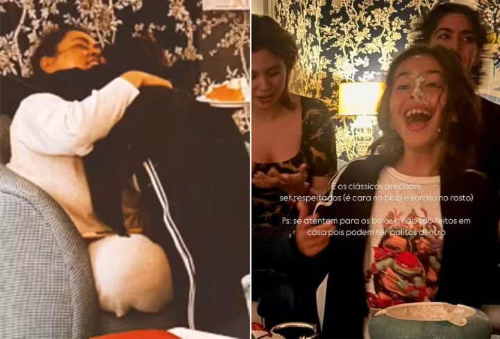 Nos EUA, Preta Gil curte festinha de aniversário de Nino, caçula de Bela Gil