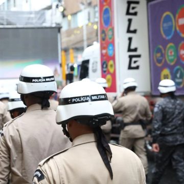Show de Lady Gaga terá tática da ‘filinha’ de PMs usada no Carnaval da Bahia