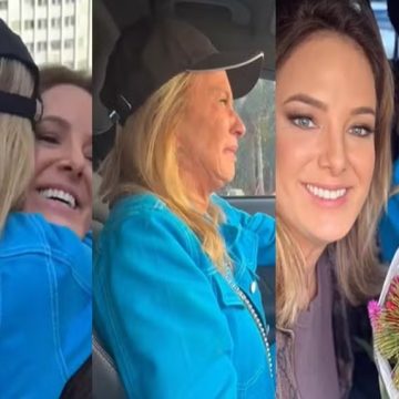 Ticiane mostra Helô Pinheiro chorando ao ser presenteada com carro no Dia das Mães