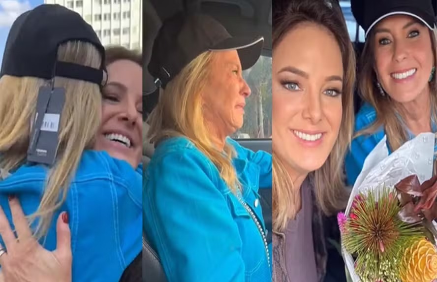 Ticiane mostra Helô Pinheiro chorando ao ser presenteada com carro no Dia das Mães