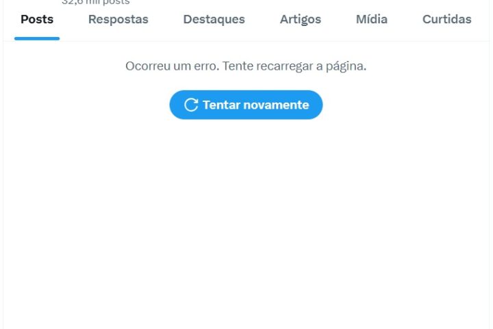 X, antigo Twitter, enfrenta instabilidade e fica fora do ar