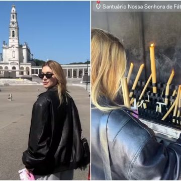 Virginia Fonseca visita santuário e faz oração após anunciar separação de Zé Felipe