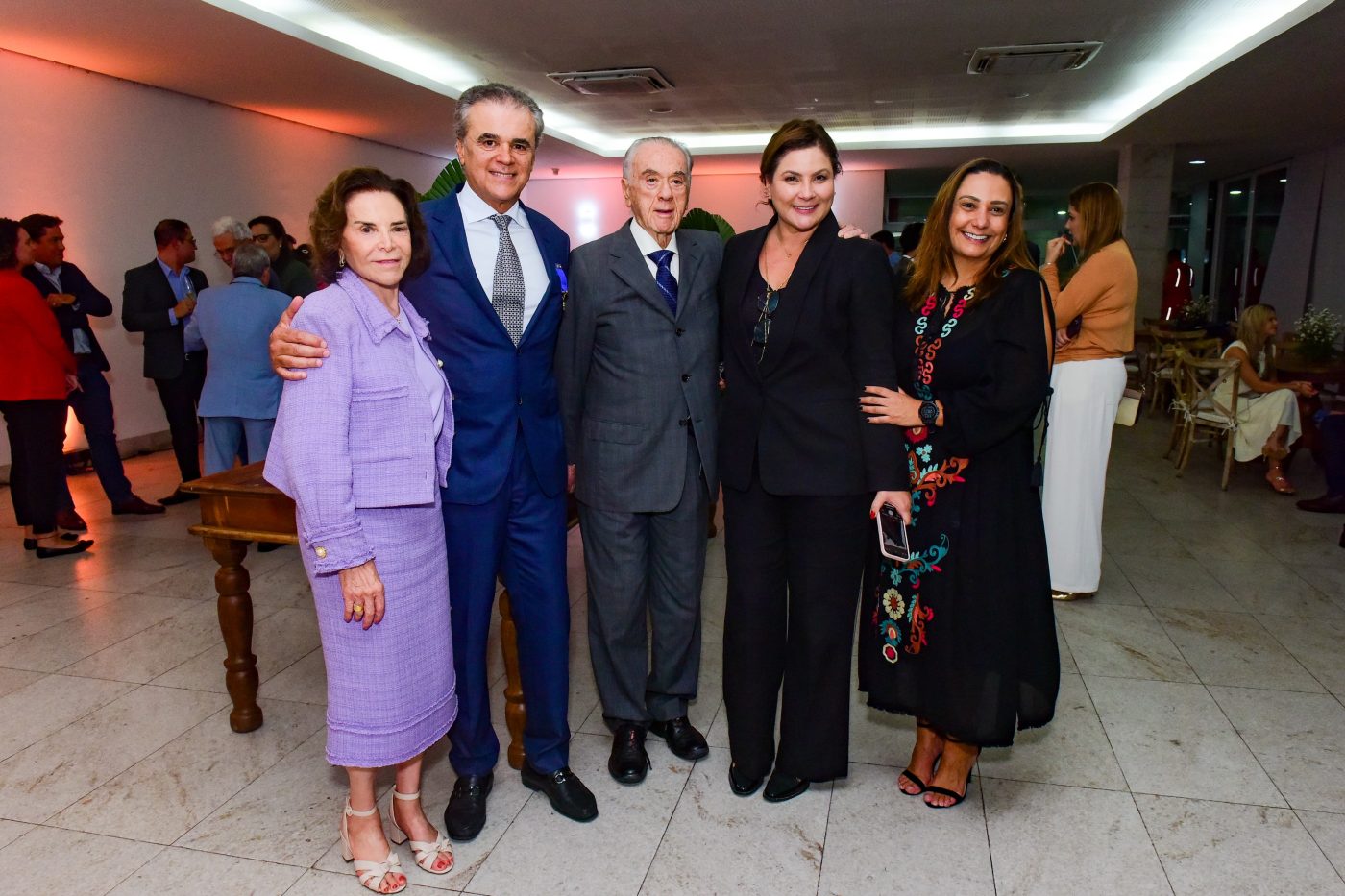 Maria Norma Moraes, Henrique Salvador, José Salvador Silva, Márcia Fernanda Barreto e Ana Carolina Herold