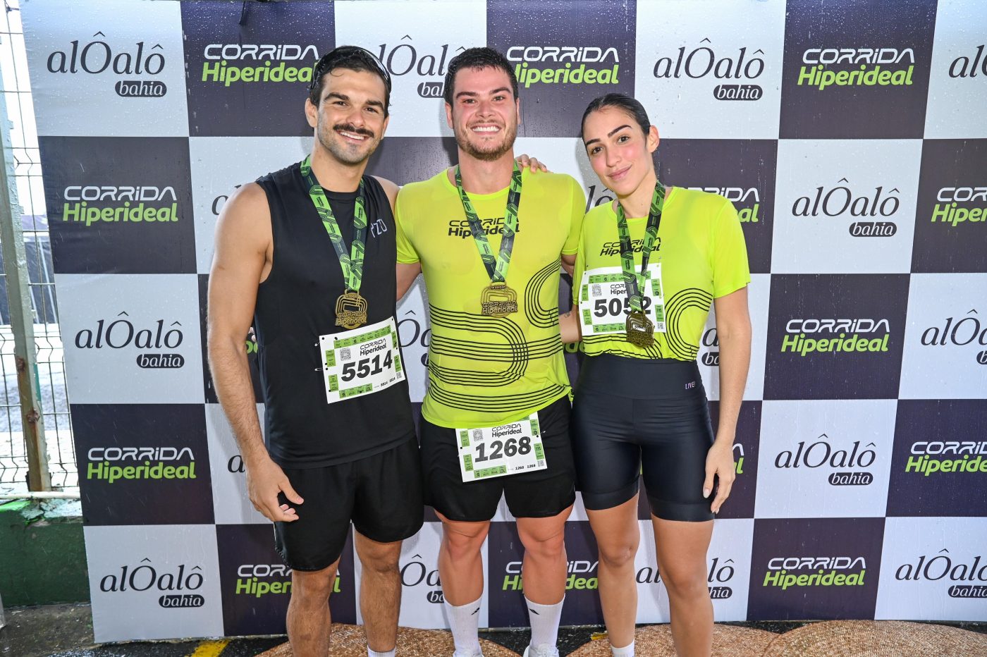 Matheus Seixas, Rafael Chaves e Natália Gurgel