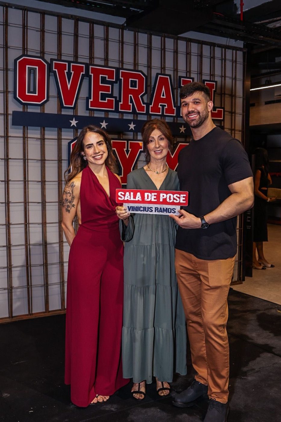 Samantha, Mari e Pedro Rubini