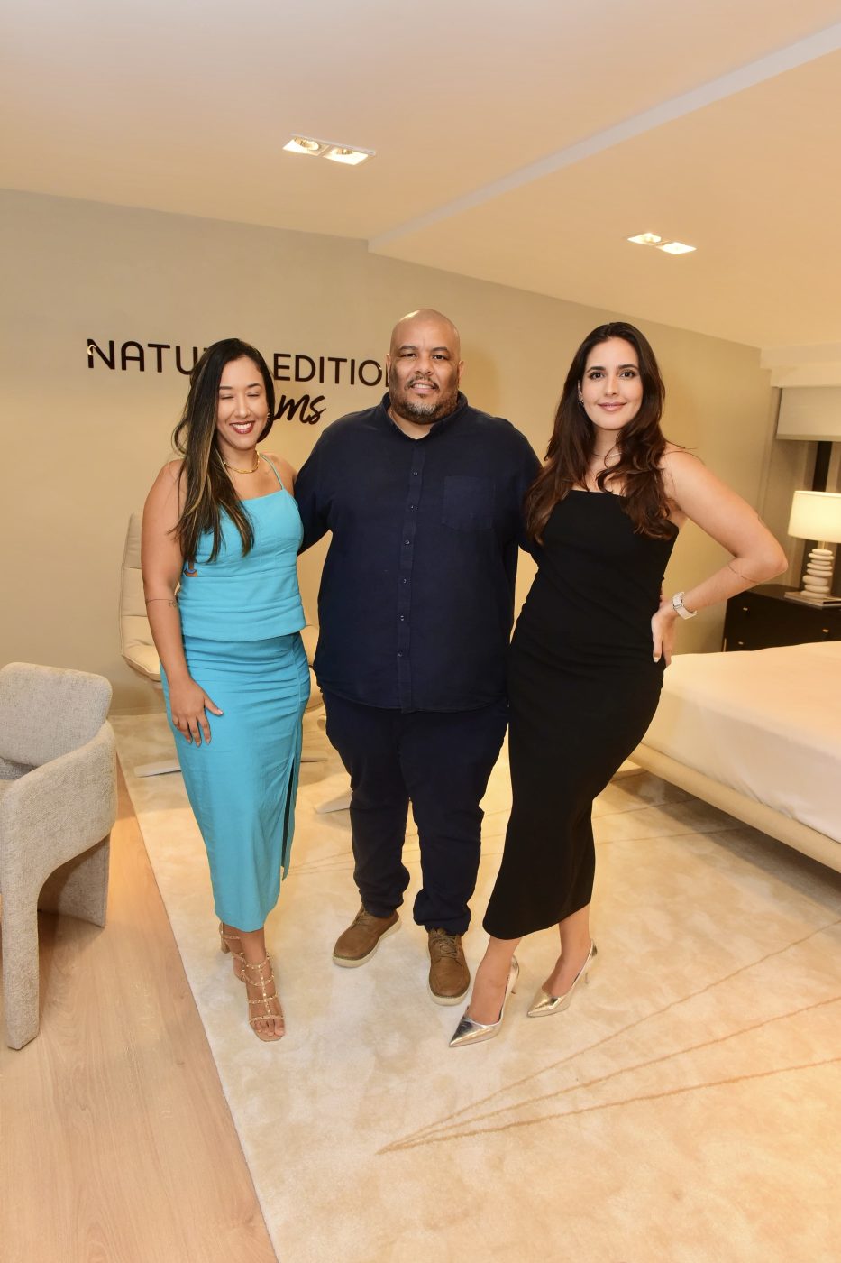 Miusha Souza, Luis Brito e Giovanna Demarchi