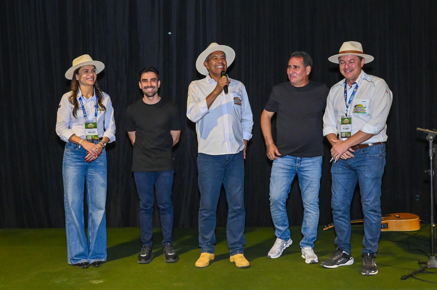 Alessandra Zanoto Costa, Junior Marabá, Jerônimo Rodrigues, Franklin Willer e Moisés Schmidt