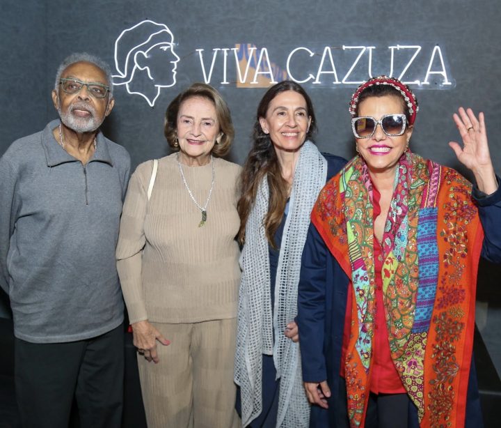 Gilberto Gil, Flora Gil, Lucinha Araújo e Narcisa Tamborindeguy chegam à exposição ‘Cazuza Exagerado’, no Rio