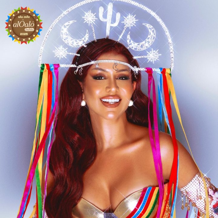Priscila Senna homenageia o Nordeste em show no São João da Bahia; veja fotos
