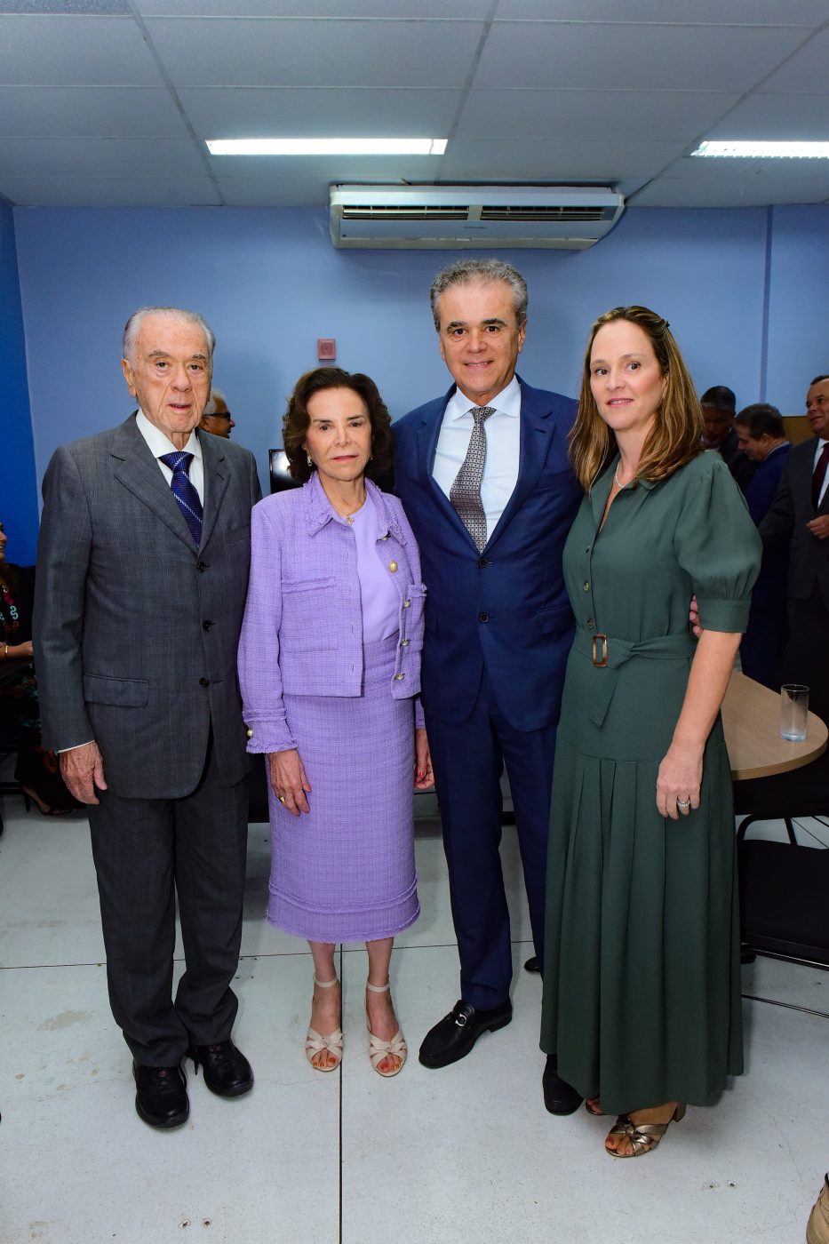 José, Maria Norma, Henrique Salvador e Anna Cláudia Wanderley