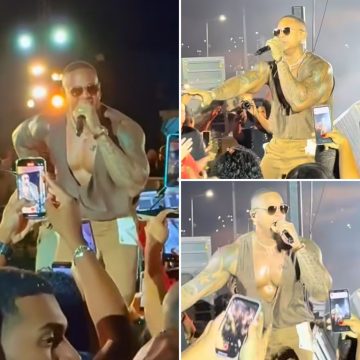 De surpresa, Léo Santana grava EP em posto de gasolina de Salvador