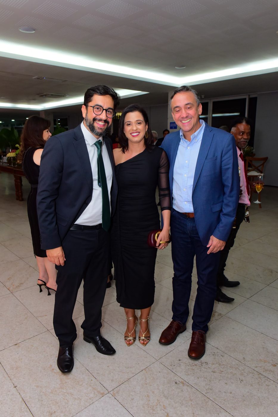Samir Franco, Mayara Rodrigues e Carlos Henrique Mascarenhas